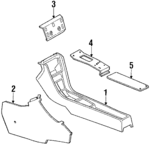 12468009683117 - Body: Side Cover for Mercedes-Benz Image
