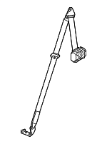 89026031 - : Seat Belt for Cadillac: SRX Image