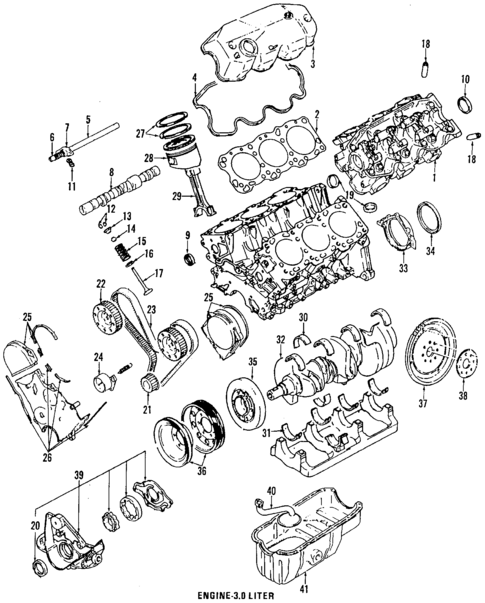 Engine for 1989 Chrysler New Yorker #0