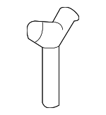 N91209101 - Body: Spare Tire Retainer Wing-Nut for Audi: Q3, Q3 Quattro Image