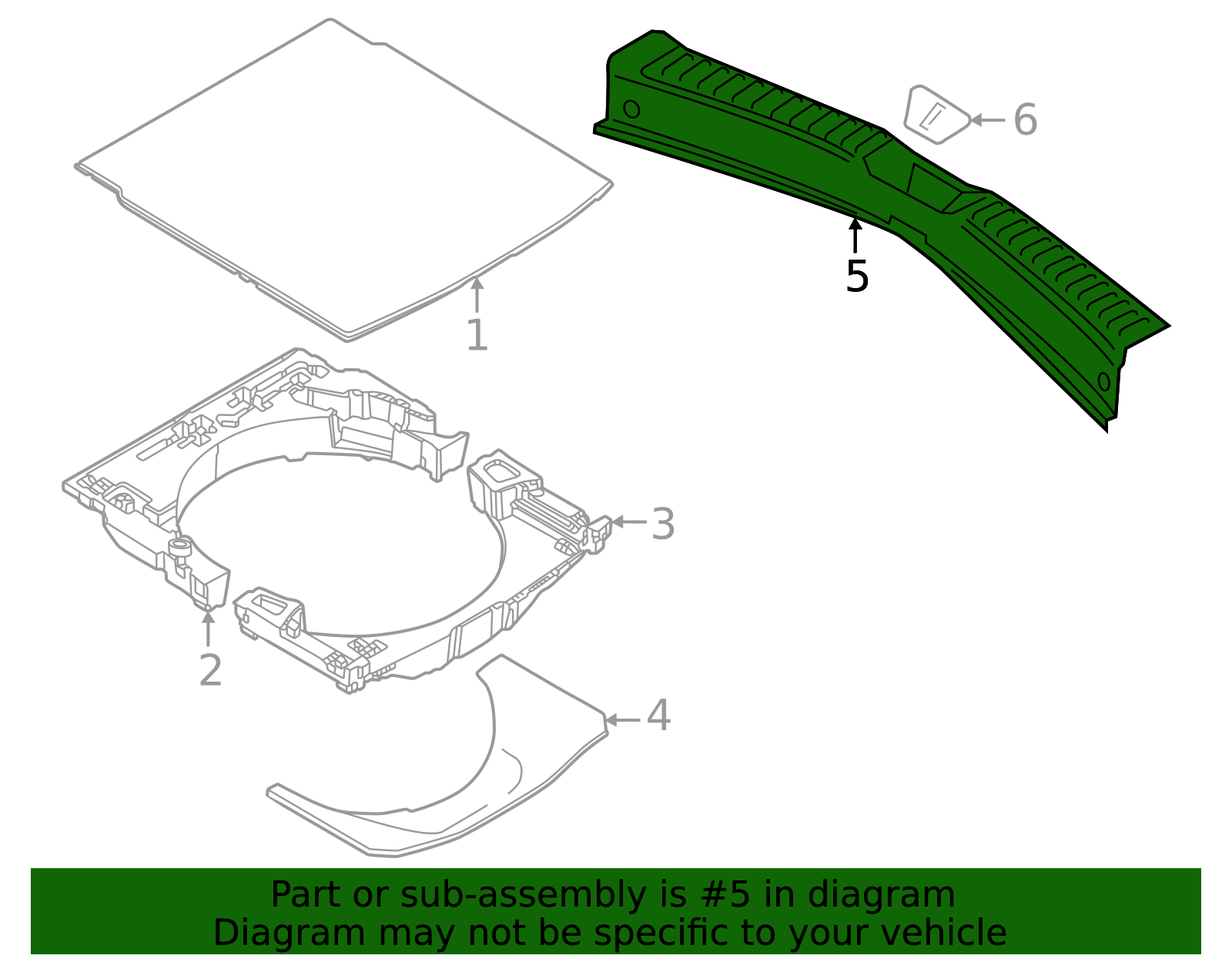 VH47-68-89X-02 - Sill Plate 2023-2025 Mazda CX-50 | Mazda