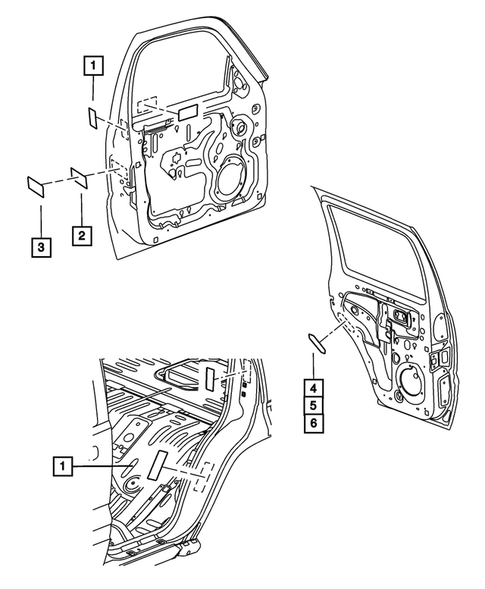 Doors for 2003 Jeep Liberty #1