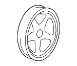 12593693 - Steering: Pulley for Buick: Rendezvous, Terraza | Chevrolet: Impala, Malibu, Monte Carlo, Uplander | Pontiac: G6, Montana | Saturn: Aura, Relay, Vue Image