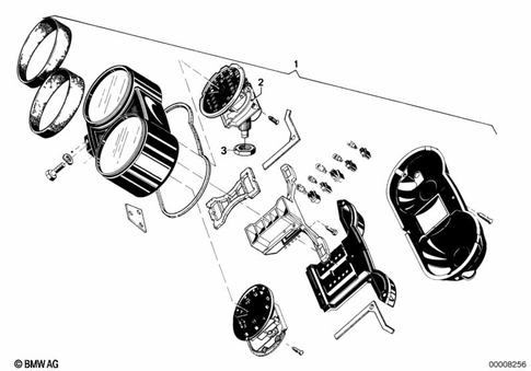 Instrument Cluster for 1985 BMW-Motorrad R 100 CS #4