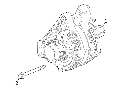 Alternator/Generator & Related Components for 2026 Buick Enclave #0