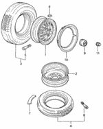 42700SA4005 - : Disk, Wheel (4.5-JX13) (Yuno) for Honda Image