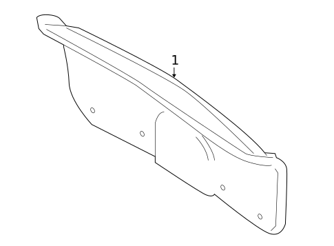 Interior Trim - Trunk for 2005 Mazda 3 #0