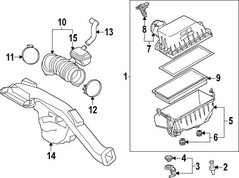 Air Intake for 2025 Lexus ES300h #0