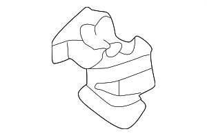 443906232 - Body: Brake Master Cylinder Reservoir Adapter for Audi Image