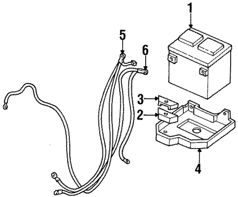 Battery for 1999 Isuzu Hombre #0