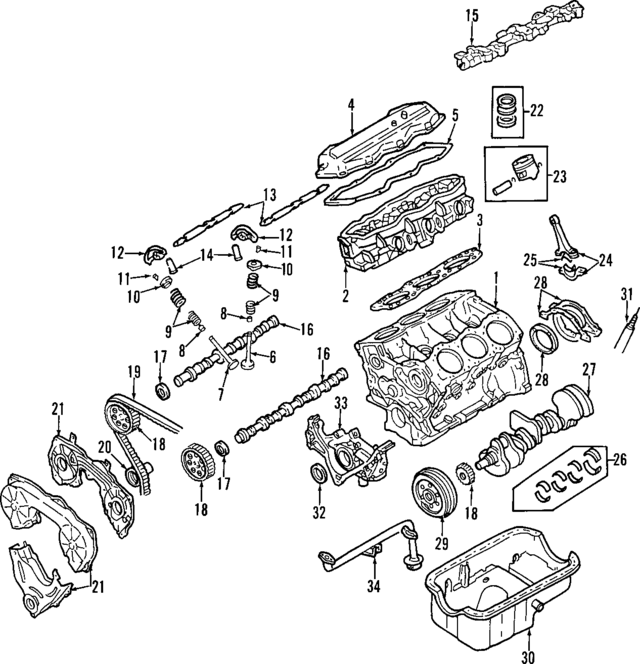 130280B700 - : Timing Belt for INFINITI: QX4 Image
