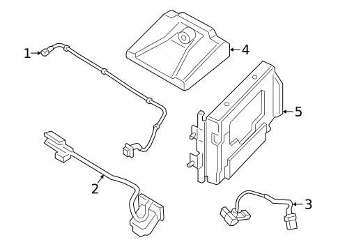 Glass - Windshield for 2022 Hyundai Santa Fe #2