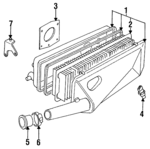 EBC9635 - : Filter Element Gasket for Jaguar: XJS Image