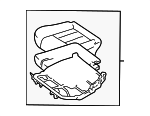 7156060380B0 - Body: Cushion Assembly for Lexus: LX470 Image