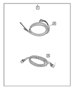 5102014AA - Instrument Panel and Radios and Consoles: Rcvr To Radio Wiring for Mopar Image