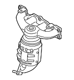 285102E000 - : 2011-2018 Hyundai - Exhaust Manifold for Hyundai: Elantra, Elantra Coupe, Elantra GT, Tucson Image