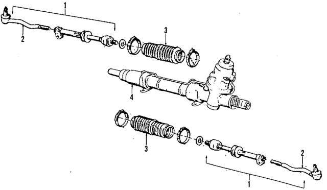32111127104 - Steering: Rack And Pinion Bellows for BMW Image