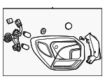42888745 - Electrical: Tail Light Assembly for GM Image