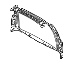 8693917 - Body: Opening Frame for Volvo: V70, XC70 Image