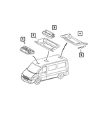 5124399AA - Electrical: Reading Lamp for Mopar Image