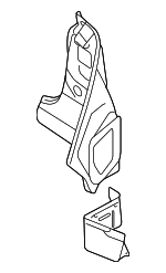 1K6813319A - Body: Tail Lamp Pocket for Volkswagen: GTI, R32, Rabbit Image