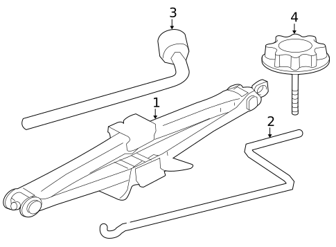 Jack & Components for 2009 Lexus IS F #0