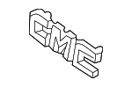12542030 - Body: Emblem for GMC: C1500 Pickup, C2500 Pickup, C3500 Pickup, K1500 Pickup, K2500 Pickup, K3500 Pickup, Savana 1500, Savana 2500, Savana 3500, Suburban C1500, Suburban C2500, Suburban K1500, Suburban K2500, Yukon Image
