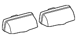 8127076010 - Electrical: License Lamp for Lexus Image