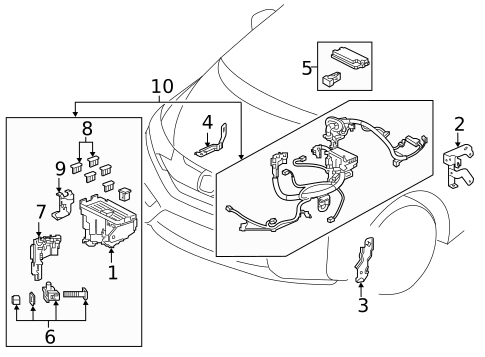 Electrical Components for 2015 Honda Fit #0