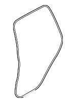 51769465544 - Body: Surround Weather-strip for BMW: X7 Image