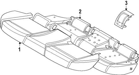 Rear Seat Components for 2024 BMW i5 #1