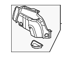 8V5863887BDCA9 - Body: Side Trim for Audi Image