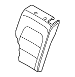 8K0885805GIMZ - Body: Seat Back Cover for Audi: A4, A4 Quattro, allroad, S4 Image