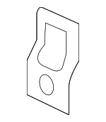 8K9887269 - Body: Child Seat Bracket for Audi: A4 Quattro, A6, A6 Quattro, A7 Quattro, allroad, RS7, S6, S7 Image