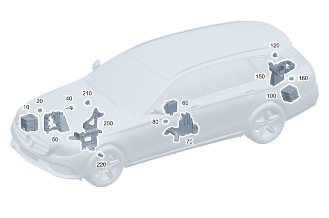 2239016902 - Electrical Equipment and Instruments: Control Unit for Mercedes-Benz Image image