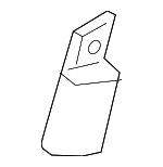 51437355357 - Body: Upper Center Pillar Trim Insulator for BMW Image