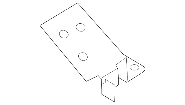 N3H4-18-586A - Leak Detect Pump Bracket - 2004-2011 Mazda RX-8