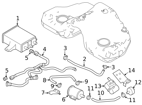 Emission Components for 2007 Mazda RX-8 #1