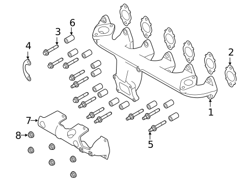 Exhaust Manifold for 2022 Ram 3500 #0