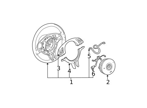 Steering Wheel & Trim for 2000 BMW X5 #0