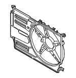 17428645858 - Cooling System: Fan Shroud for Mini: Cooper, Cooper Countryman Image