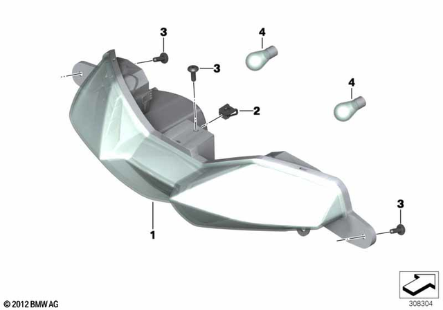 63218534233 - : Bulb                      for BMW-Motorrad Image