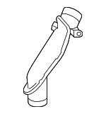 59145762EA - Air &amp; Fuel Delivery: Turbocharger Outlet Tube for Volkswagen Image