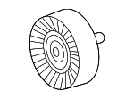 11287535860 - Cooling System: Idler Pulley for BMW: 128i, 135i, 135is, 325i, 325xi, 328i, 328i xDrive, 328xi, 330i, 330xi, 525i, 525xi, 528i, 528i xDrive, 528xi, 530i, 530xi, 535i, 535i xDrive, 535xi, M3, X3, X5 Image