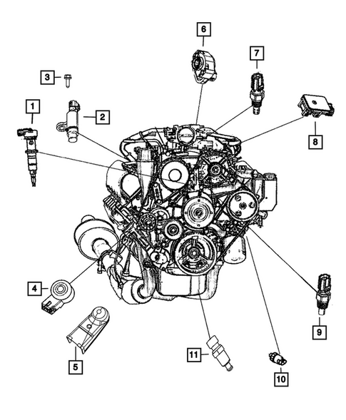 Sensors for 2017 Ram 2500 #4