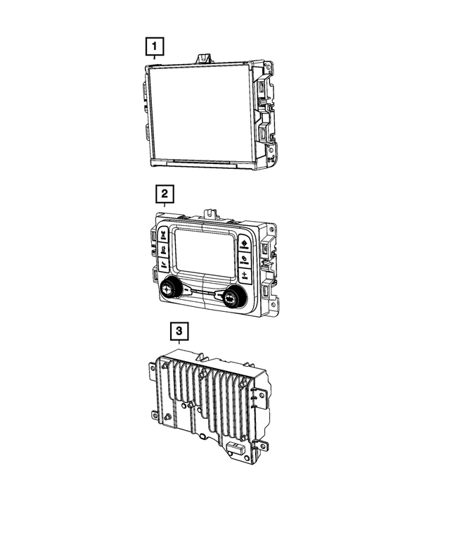 « 68472386AH –  : Multi Media Radio pour Mopar Image »