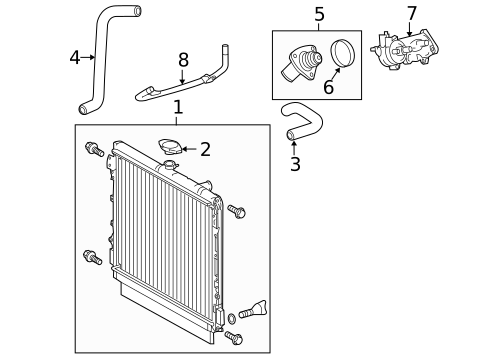 Cooling System for 2010 Toyota Tundra #1