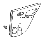 6763052R50B0 - Body: Door Trim Panel for Scion: xD Image