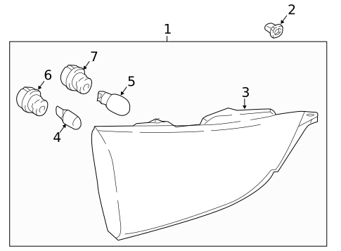 Bulbs - Chassis for 2021 Nissan Qashqai #2