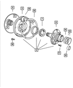 R4796467AE - Automatic Transmission 4 Speed: Transmission Pump Package for Mopar Image